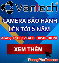 Cong ty phan phoi camera vantech tai tphcm